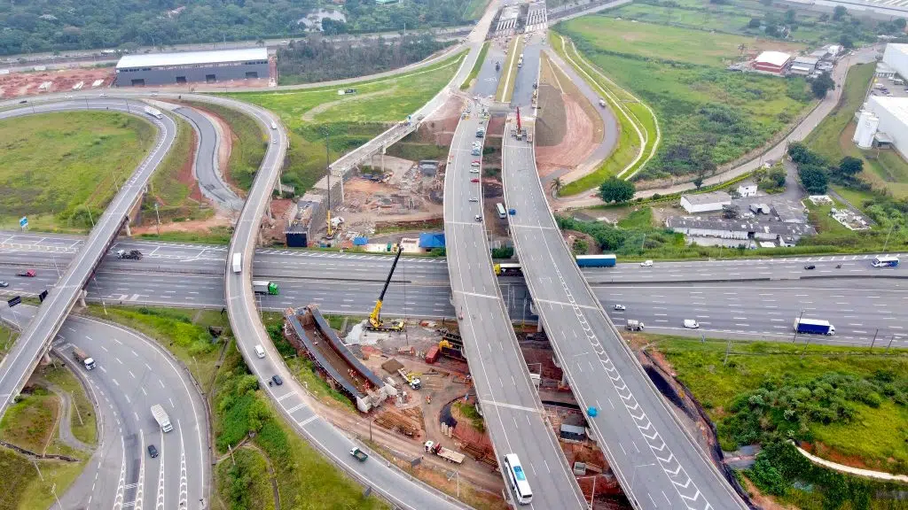 Obras no trecho norte do Rodoanel atingem 51% de execução