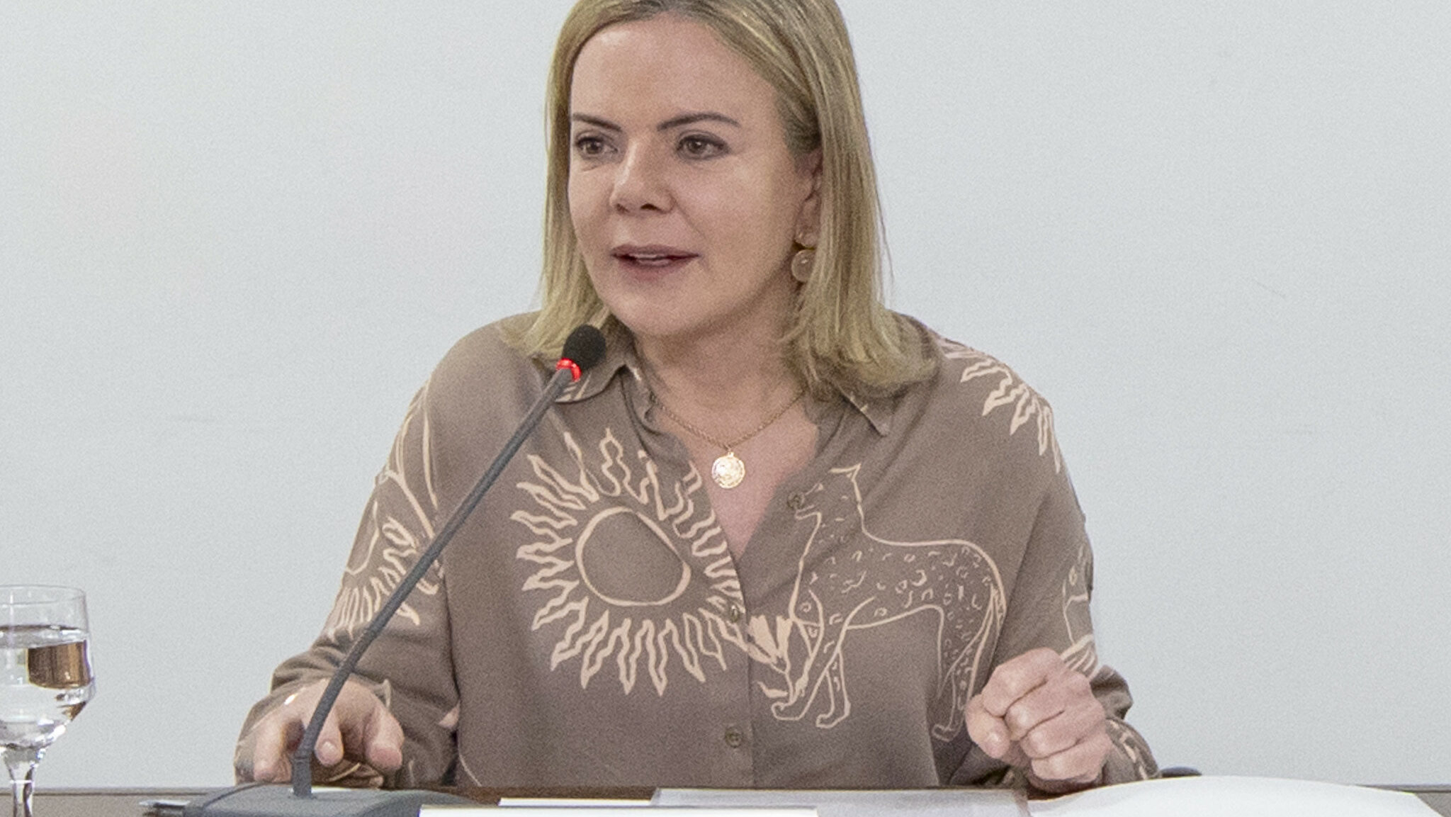 Governo é contra projeto que equipara facções ao terrorismo, diz Gleisi