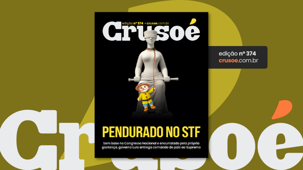 Crusoé: Pendurado no STF