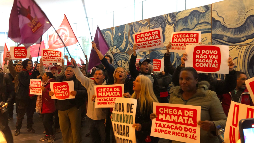 Boulos celebra invasão de banco na Faria Lima: “Pra cima!”