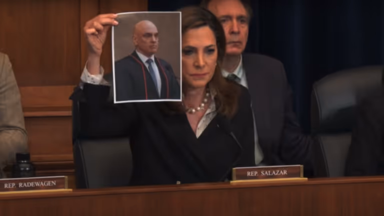 Revogação de visto de Moraes é só o começo, diz deputada americana