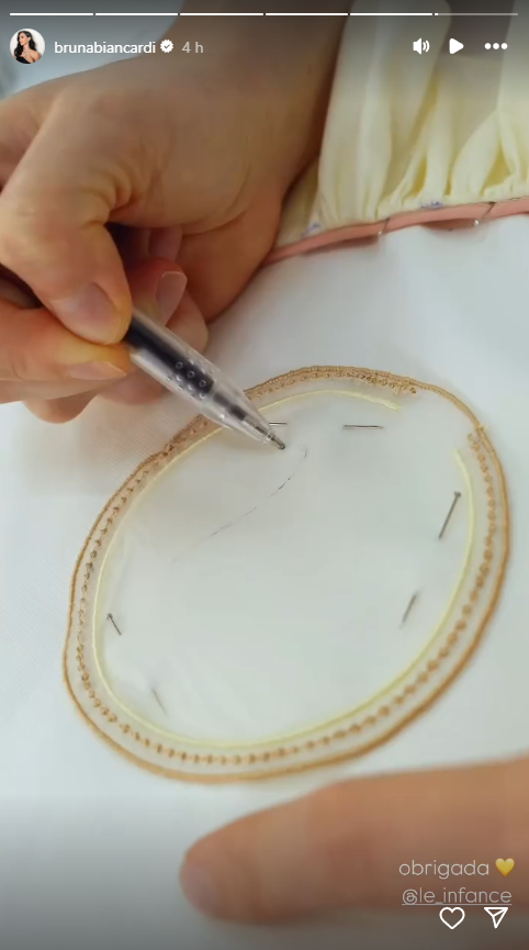 Bruna Biancardi compartilha o enxoval de Mel