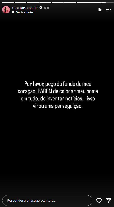 Rumores apontam o fim da carreira de Ana Castela