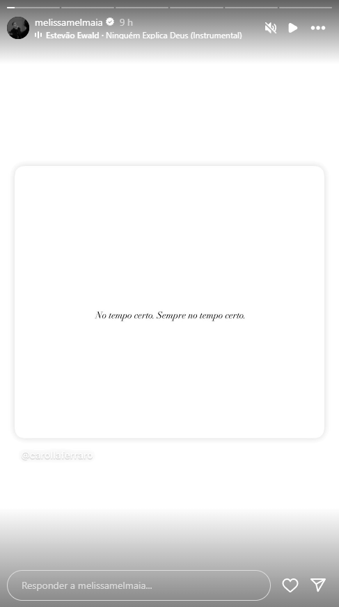Web aponta indireta de Mel Maia sobre término de MC Daniel