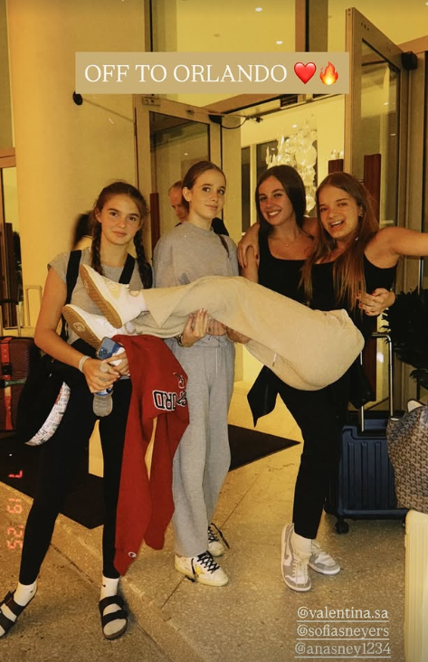 Rafaella Justus viaja para comemorar aniversário de 16 anos