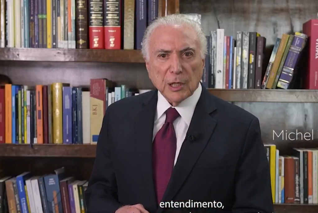 “Injustificável e inadmissível”, diz Temer sobre revogação de vistos dos ministros do STF