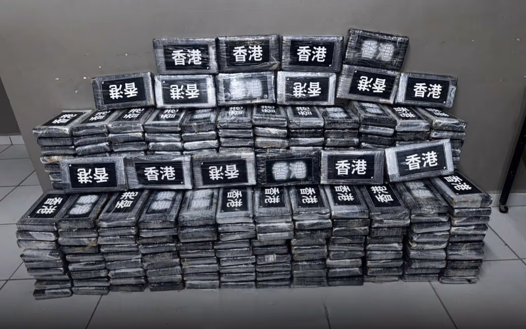 SP: PM apreende 350 kg de cocaína que seriam enviados para Hong Kong