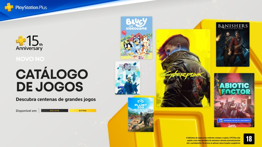 Cyberpunk 2077 já está liberado para assinantes da PS Plus