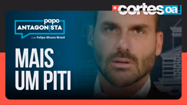 Eduardo Bolsonaro sentiu de novo
