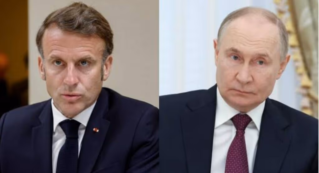 Rússia amplia controle sobre território ucraniano. Putin e Macron se falam por telefone