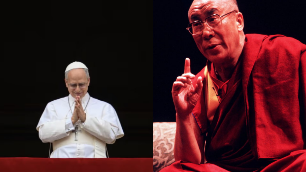 Qual a diferença entre o Papa e o Dalai Lama?