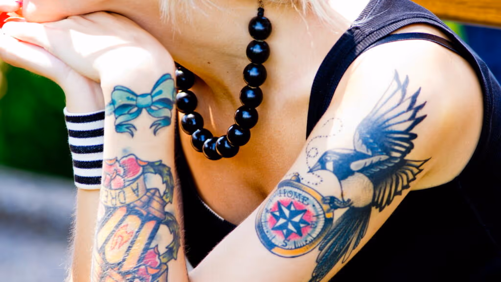 Qual a parte do corpo onde a tatuagem dói mais?