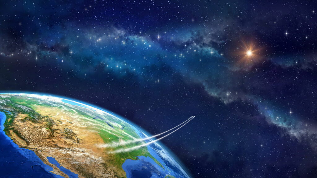 Quanto tempo leva uma viagem de avião para cada planeta do sistema solar?
