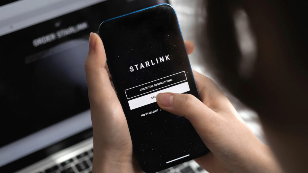 Starlink testa rede de celular via satélite e promete revolucionar