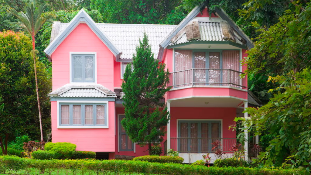 Uma mulher pintou sua casa e recebeu um bilhete inesperado do vizinho