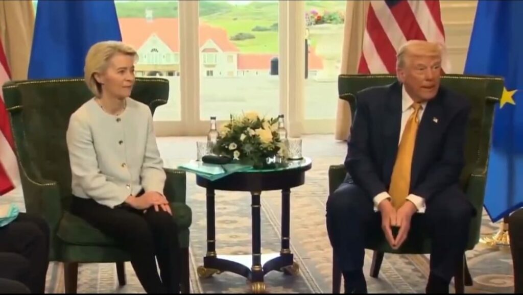 “Dia sombrio”, “vassalização”: políticos franceses criticam acordo da UE com EUA