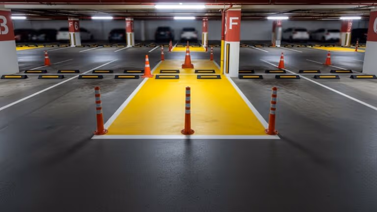 Corrente e cones na vaga: o que é permitido e o que é abuso