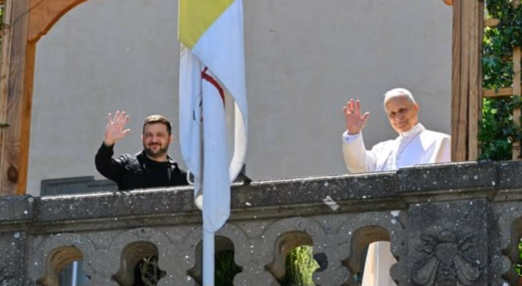 Zelensky chega a Roma para conferência sobre reconstrução da Ucrânia