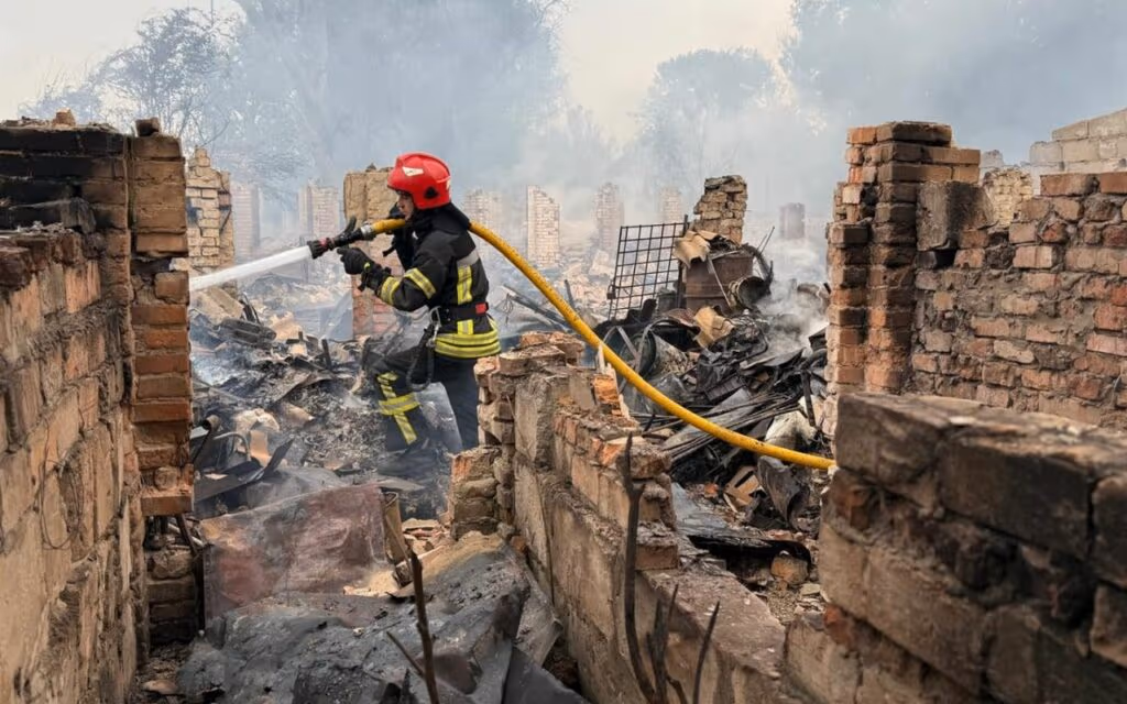 Rússia faz ataque com 728 drones contra a Ucrânia