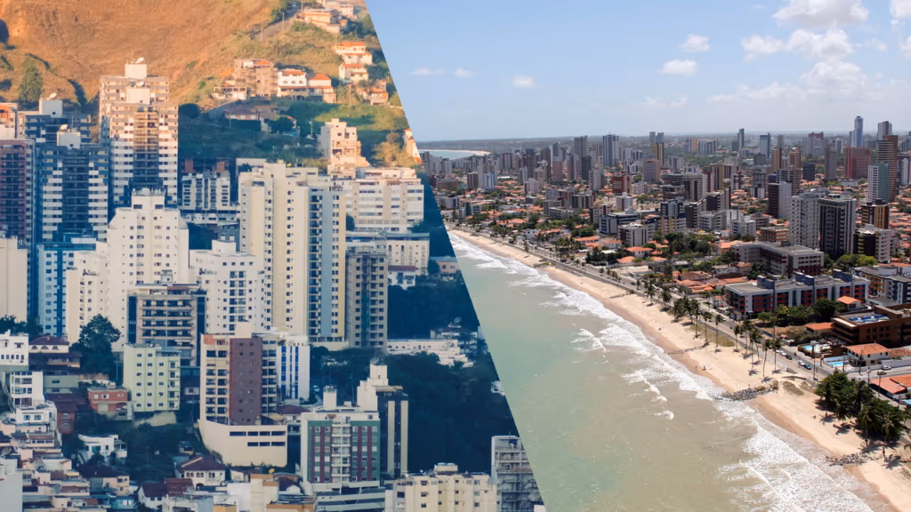 2 cidades grandes onde você viaja bem sem quebrar no orçamento