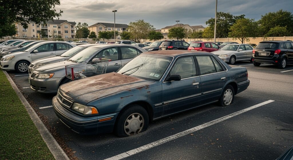 Condomínio pode remover carro abandonado na garagem? 