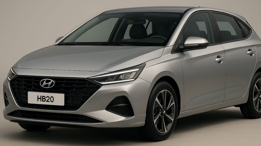 Hyundai HB20 2027 é flagrado em testes e surpreende