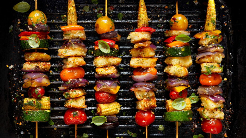 Receitas vegetarianas que ficam deliciosas direto na grelha