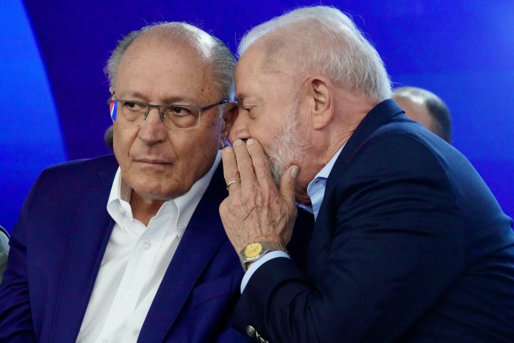 O “casalzinho de periquitas” Lula e Alckmin