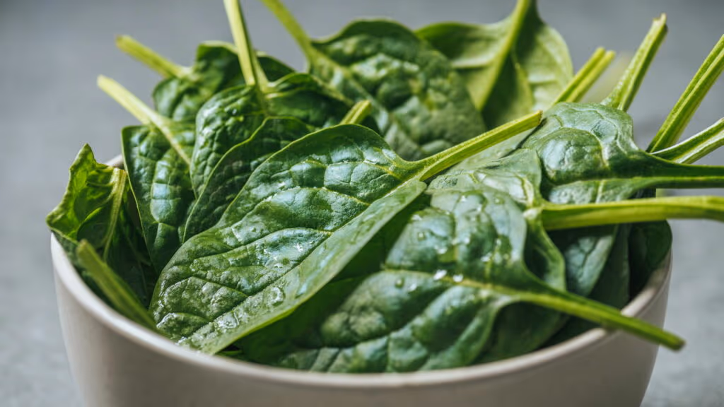 Espinafre é o vegetal mais poderoso para articulações e colágeno