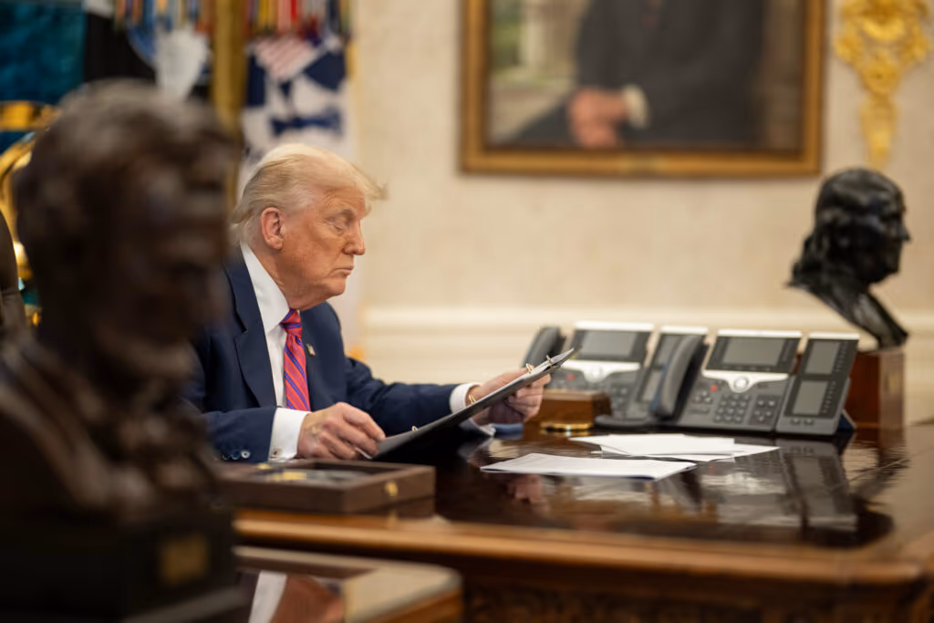 Trump sobre Lula: “Pode falar comigo quando quiser”