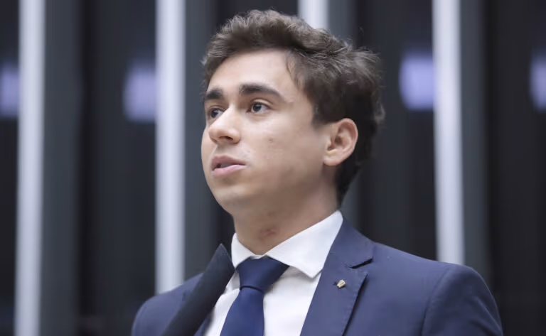 Deputado do PT pede ao STF bloqueio de redes sociais de Nikolas Ferreira