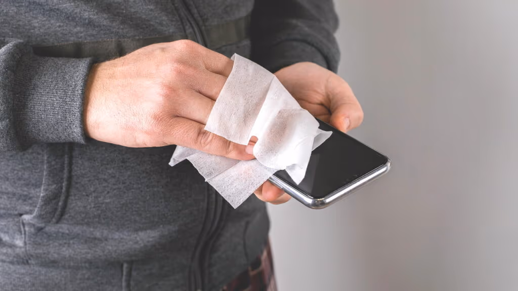 Essa é a forma certa de limpar a tela do celular