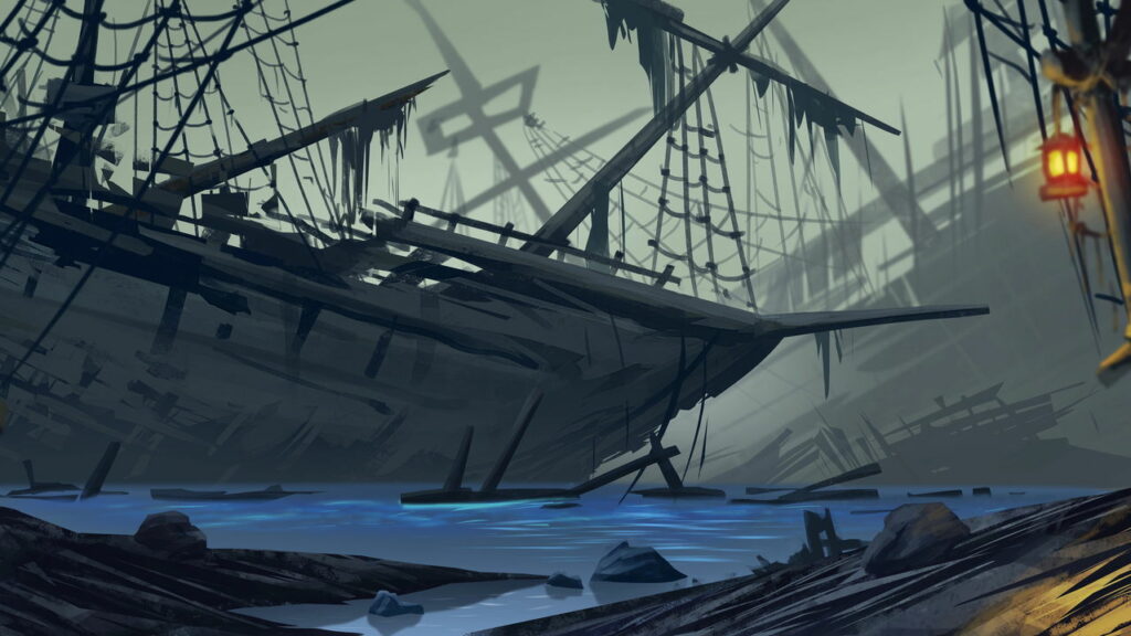 O que acontece com navios fantasmas encontrados à deriva em alto-mar?