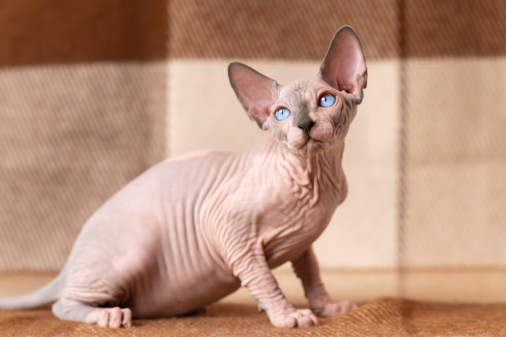 6 raças de gato sem pelo