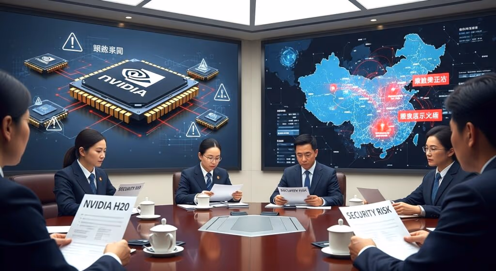 China teme espionagem em chips Nvidia