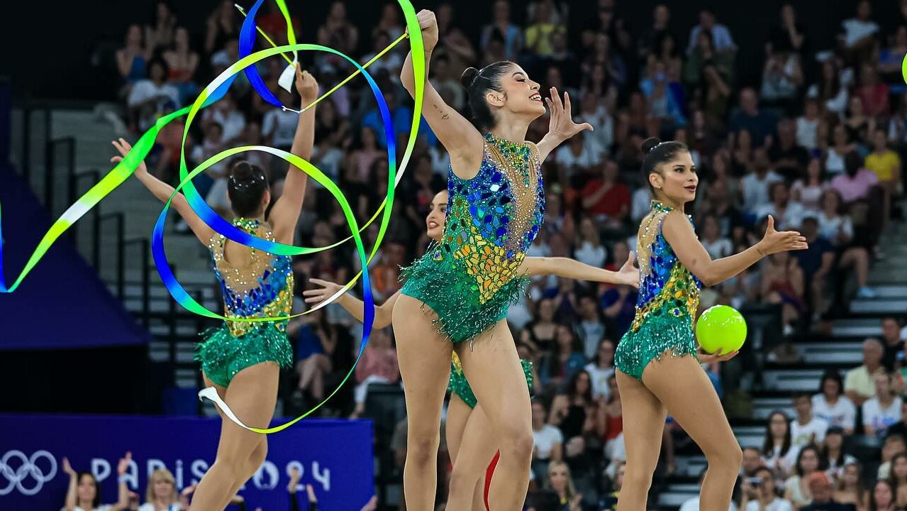 Brasil conquista prata no Mundial de Ginástica Rítmica