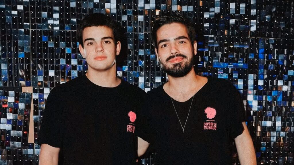 Filho de Faustão chama a atenção ao curtir festa com ex-bailarina