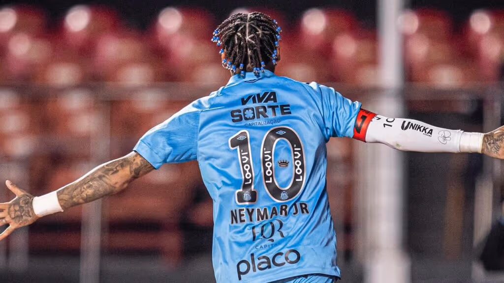 Neymar detona gramado do Allianz Parque