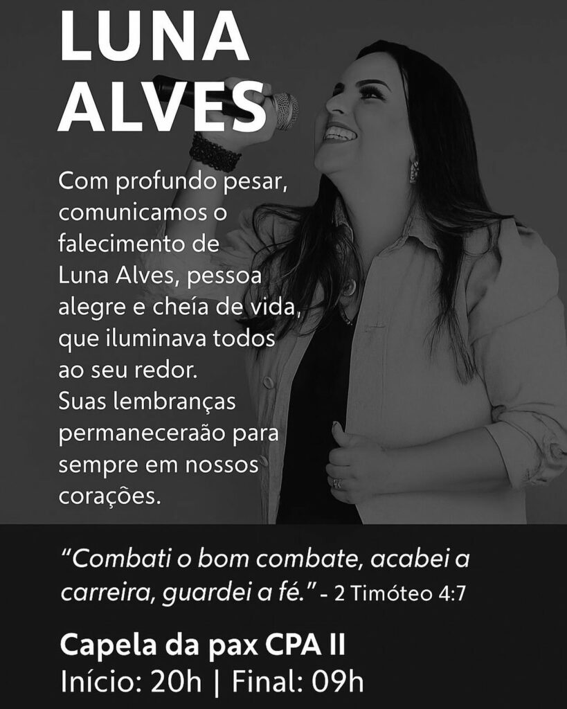 Cantora sertaneja morre após infarto fulminante