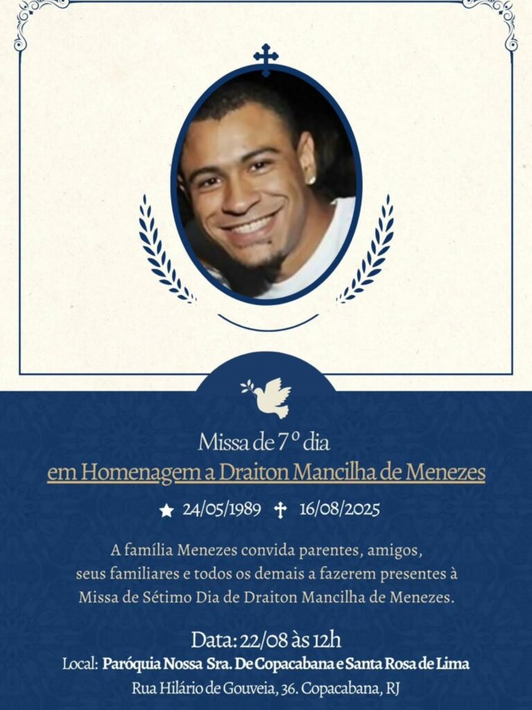 Família de Sheron Menezzes enfrenta perda dolorosa