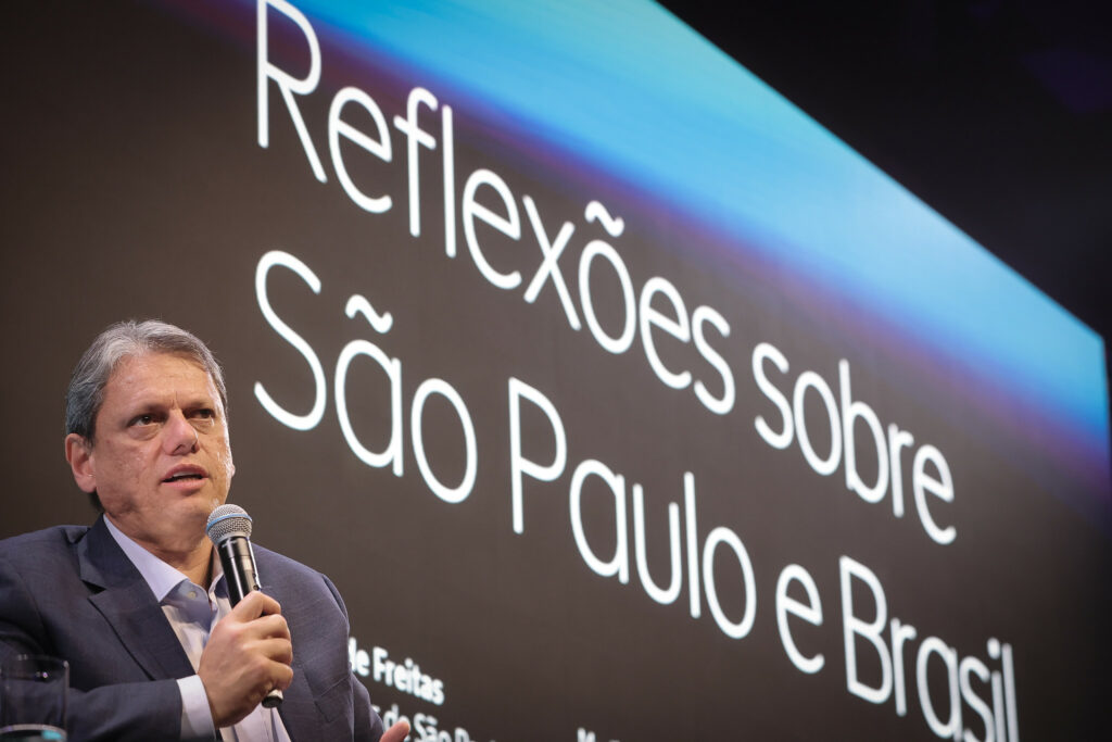 “Vou focar neste projeto de São Paulo”, diz Tarcísio