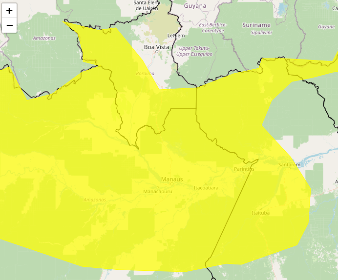 Alerta Inmet para chuvas intensas nos dias 30 e 31, veja as regiões
