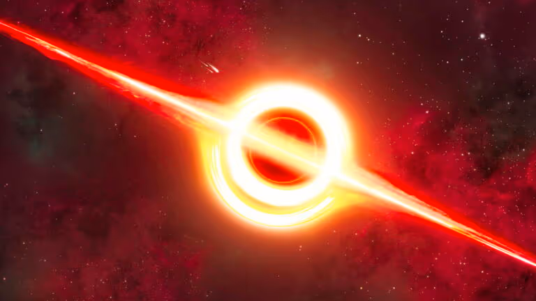 Buraco negro devorando estrela é flagrado pelo telescópio Hubble, vídeo
