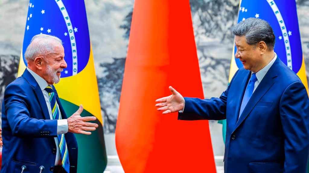 Xi Jinping manifesta a Lula apoio em “defesa de soberania nacional”