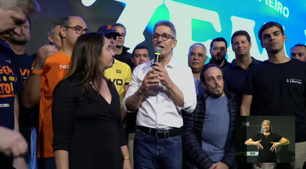 Zema lança pré-candidatura à Presidência e fala em “varrer o PT do mapa”