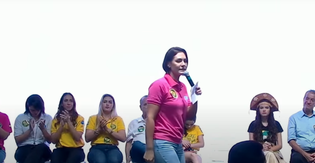 Michelle Bolsonaro chama Lula de “pinguço e cachaceiro” em evento do PL