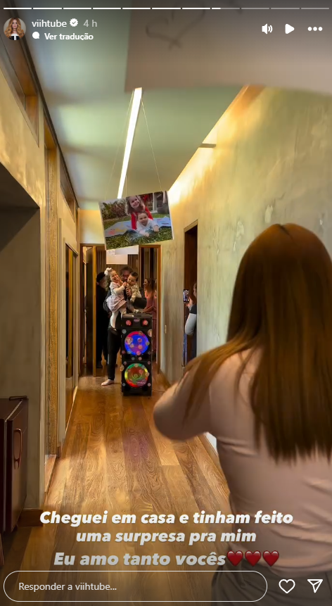 Viih Tube volta para casa e descobre surpresa que mudou tudo