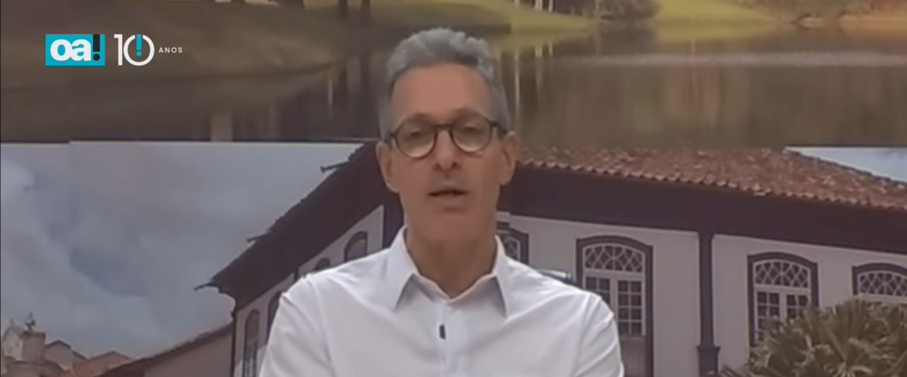 Zema defende medidas dos EUA contra Moraes: “Estão corretas”