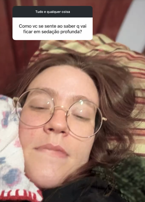 Com a "pior dor do mundo", Carolina Arruda entrará em coma