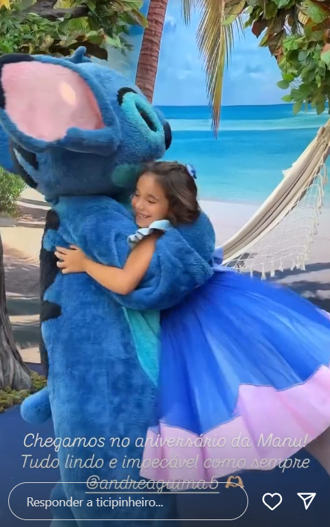 Festa de aniversário de Manu Tralli encanta convidados